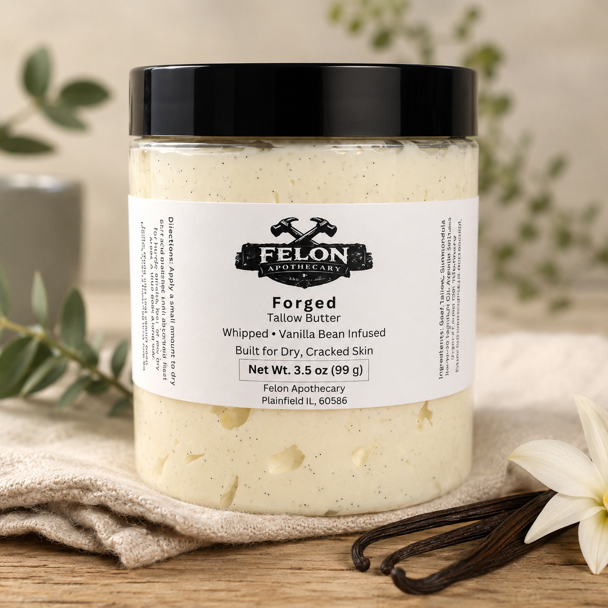 VANILLA BEAN WHIPPED TALLOW BODY BUTTER