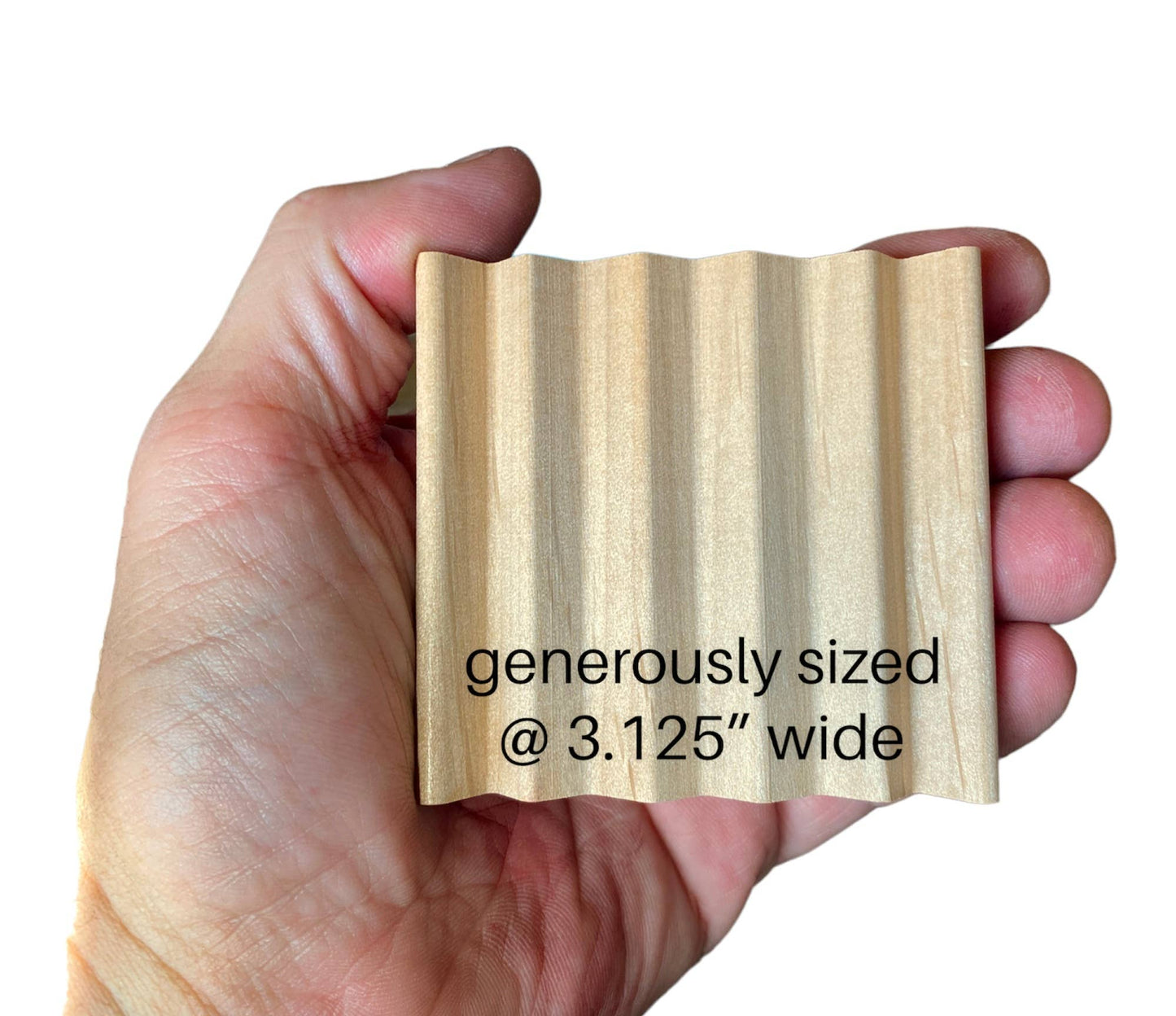 Natural Wood Soap Dish