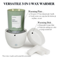 Carolina Wellness 3-in-1 Multifunctional Warmer, White