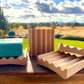 Natural Wood Soap Dish