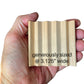Natural Wood Soap Dish